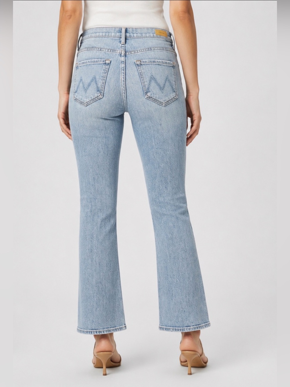 NICE! MOTHER The Insider Ankle Zapped Jeans Size 26
